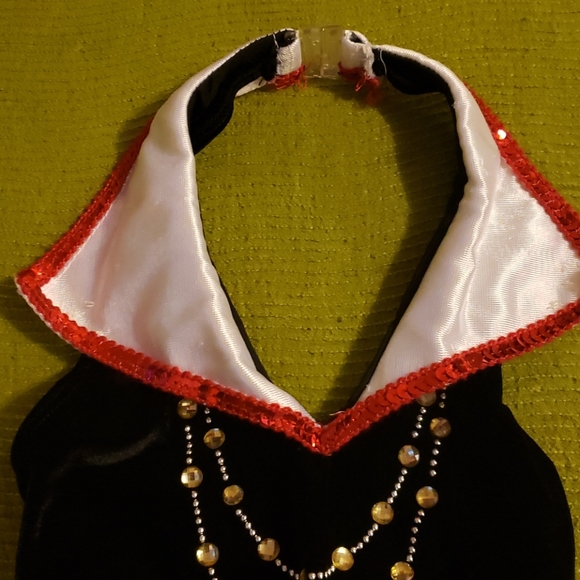 dress  backless. Worn once. Size 4/5 - Picture 3 of 4